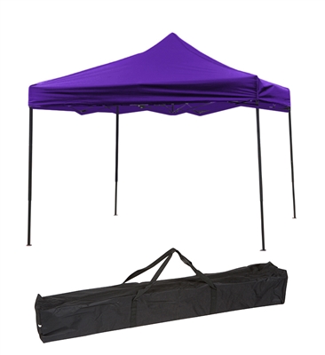 Trademark Innovations Lightweight & Portable 10'x10' Canopy Tent (Purple)