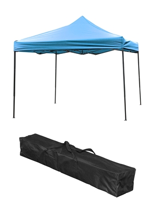 Trademark Innovations Lightweight and Portable Canopy Tent Set - Teal Canopy Cover