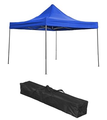Trademark Innovations Lightweight & Portable 11'x11' Canopy Tent (Blue)