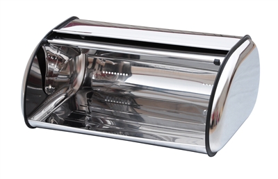 Stainless Steel Bread Box - By Trademark Innovations