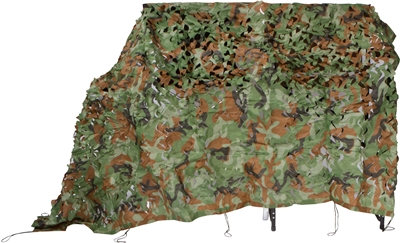 Camouflage Hunting & Tactical Net - 12 2/3 Feet by 5 Feet - by Modern Warrior