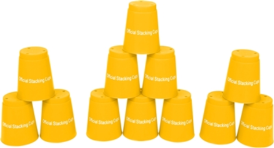 Quick Stack Cups - Speed Training Sports Stacking Cups - Set of 12 By Trademark Innovations