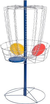 Metal Disc Frisbee Golf Goal Set Comes with 6 Discs - By Trademark Innovations