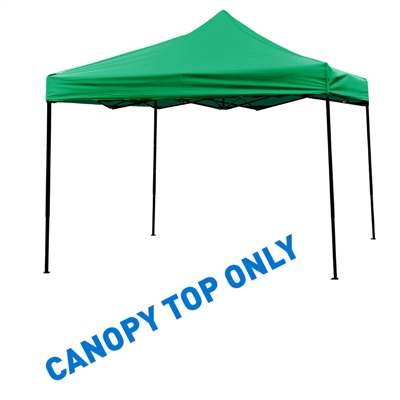 9.6' x 9.6' Square Replacement Canopy Gazebo Top Assorted Colors By Trademark Innovations (Green)