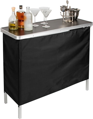 Portable Bar Table - Two Skirts Included