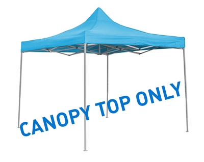 9.6' x 9.6' Square Replacement Canopy Gazebo Top Assorted Colors By Trademark Innovations(Teal)